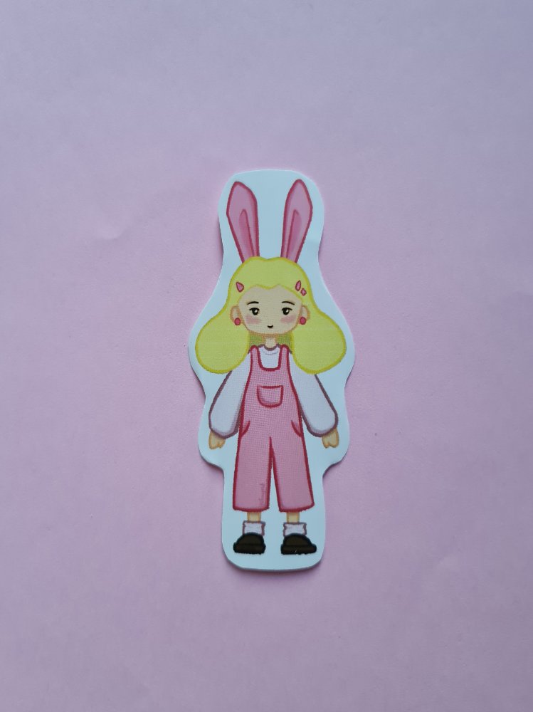liloupid kız sticker