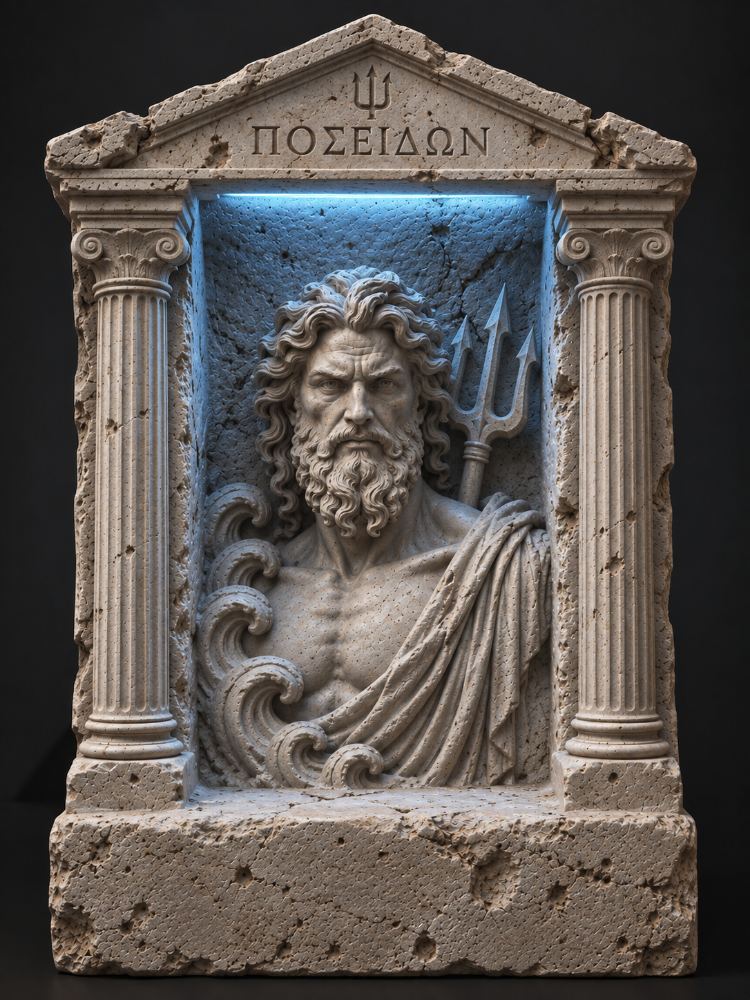 Poseidon Masa Lambası1