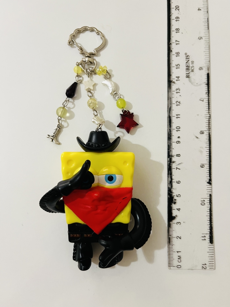 Kovboy Sünger Bob Anahtarlık