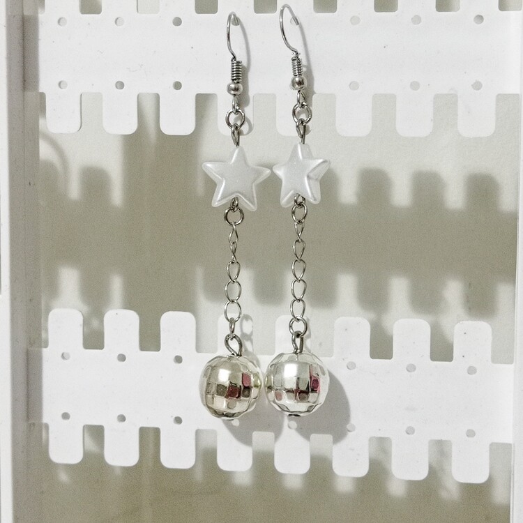 Mirrorball Küpe