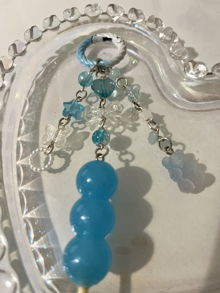 Mavi Dango Anahtarlık