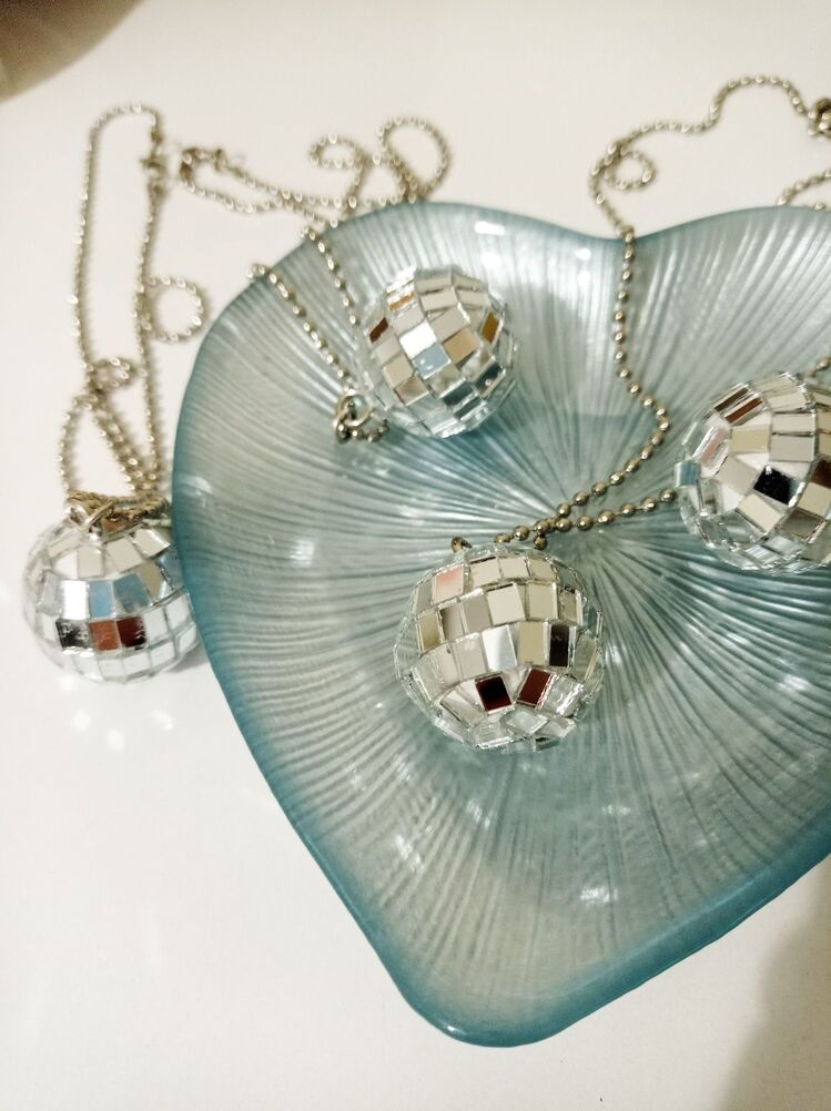 Mirrorball Kolye