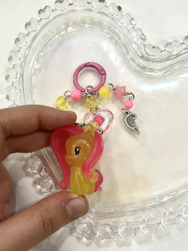 MLP Cutie Mark ~ Fluttershy Anahtarlık