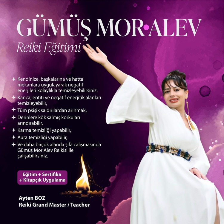 GÜMÜŞ MOR ALEV REİKİ EĞİTİMİ