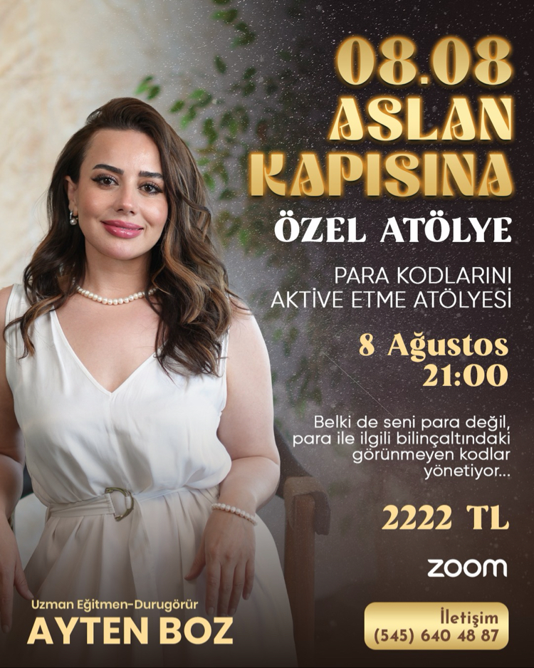 **PARA KODLARINI AKTİVE ET ~PARANI BÜYÜT ATÖLYESİ**