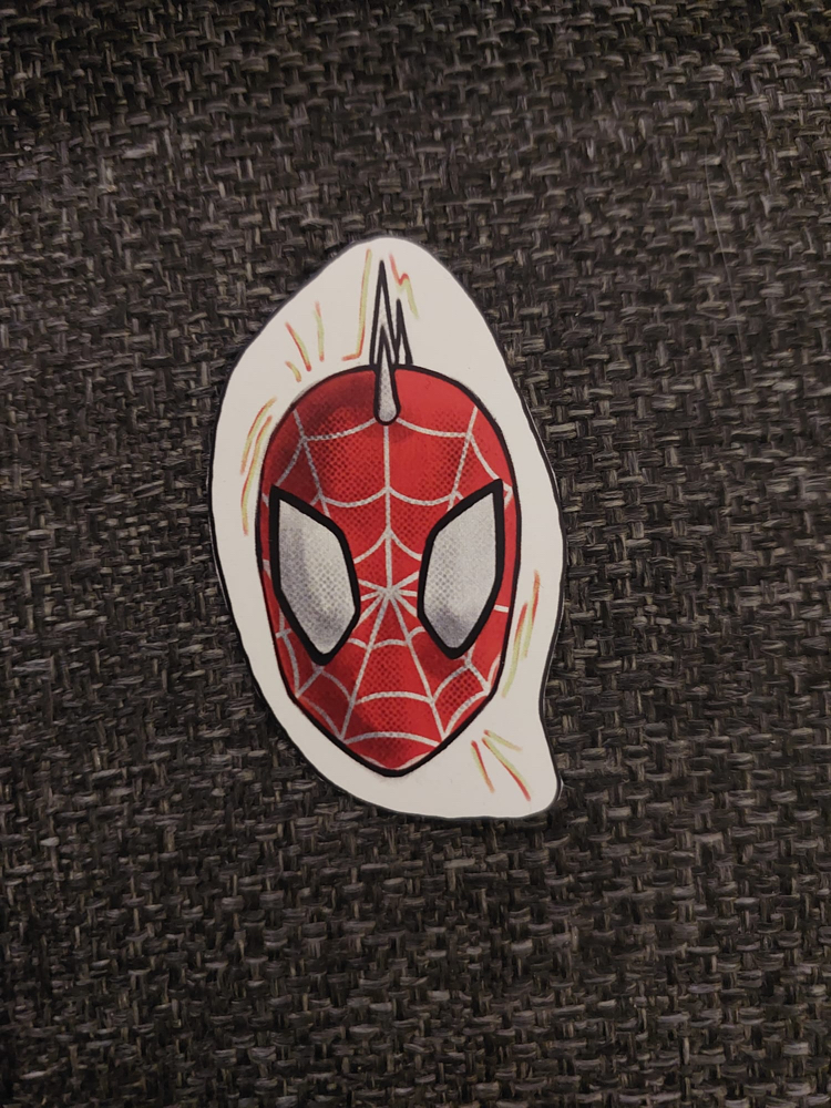 Spiderman çıkartma seti