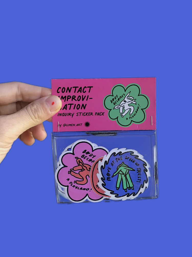 Kontak Doğaçlama Sticker Paketi (10'lu)