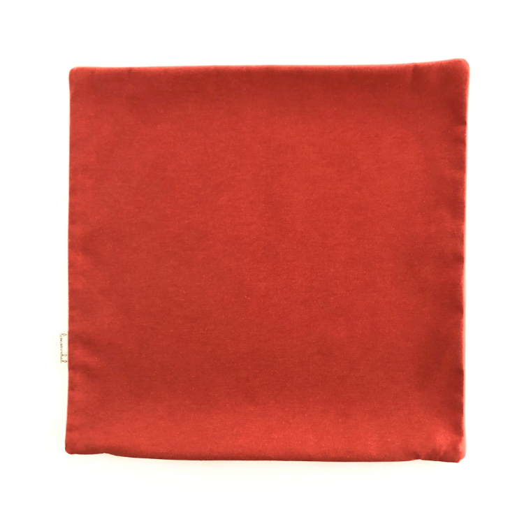 Yılbaşı Figürleri Desenli Kırlent Kılıfı 45x45