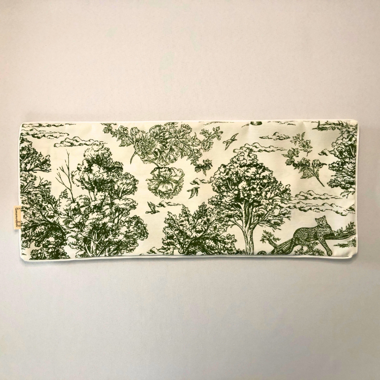 Doğa Desenli Uzun Kırlent Kılıfı 60x25