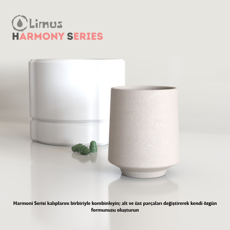 HS-001 HARMONİ SERİSİ KUPA ALÇI KALIBI 