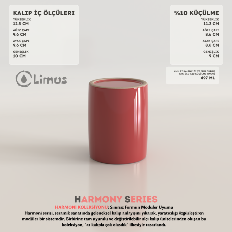 HS-005 SEYAHAT KUPASI HARMONİ ALÇI KALIBI