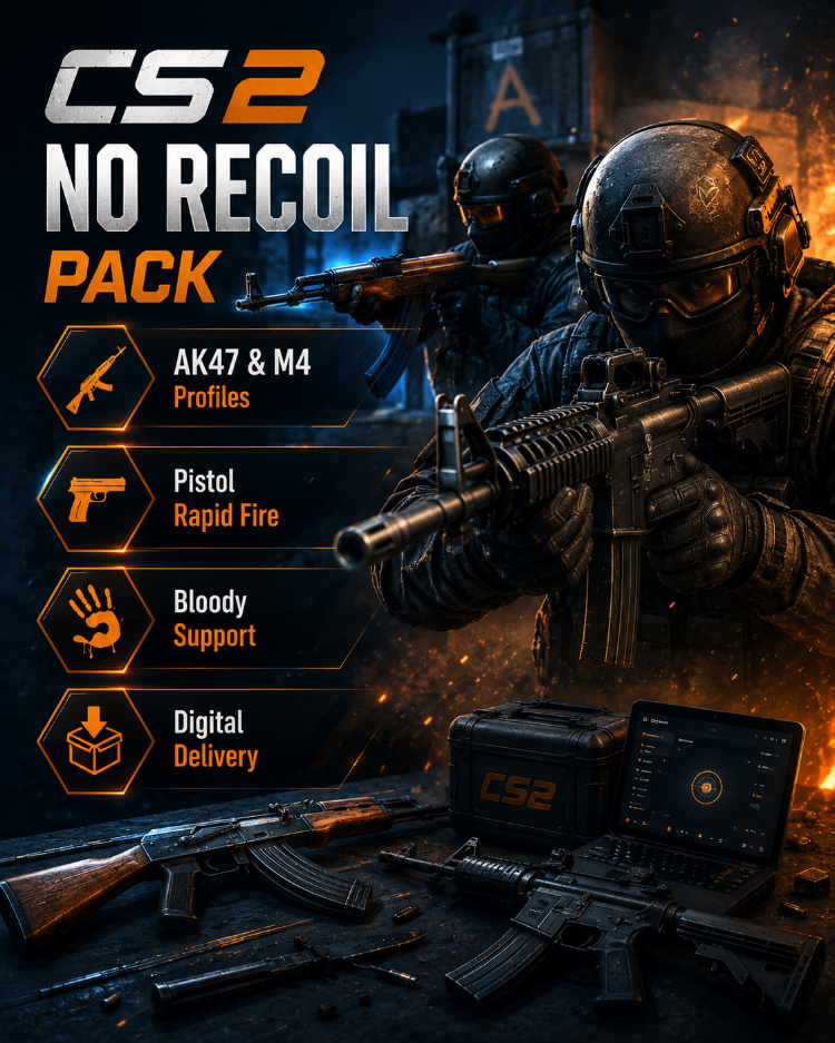 CS2 No Recoil / Sekmeme Makrosu | GÜNCELLENDİ 10.06.2026