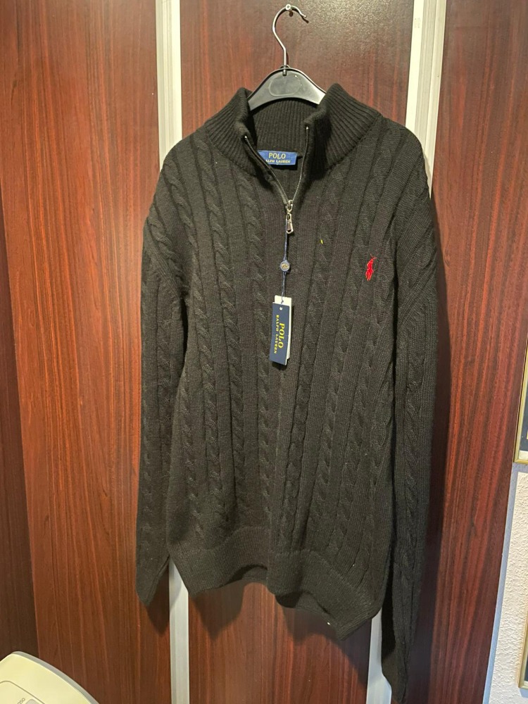Polo Ralph Lauren Fermuarlı Kazak