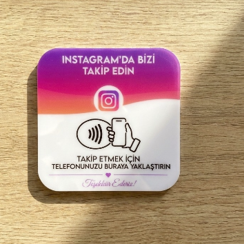 NFC Instagram Kartı