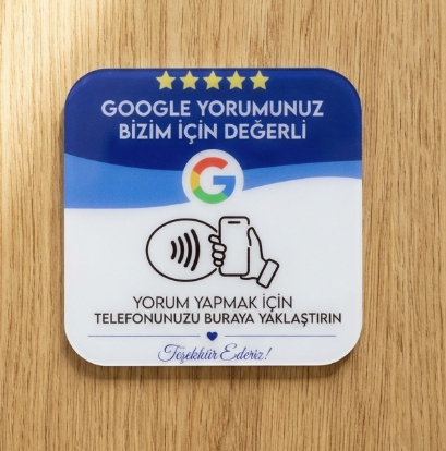 NFC Google Yorum Kartı