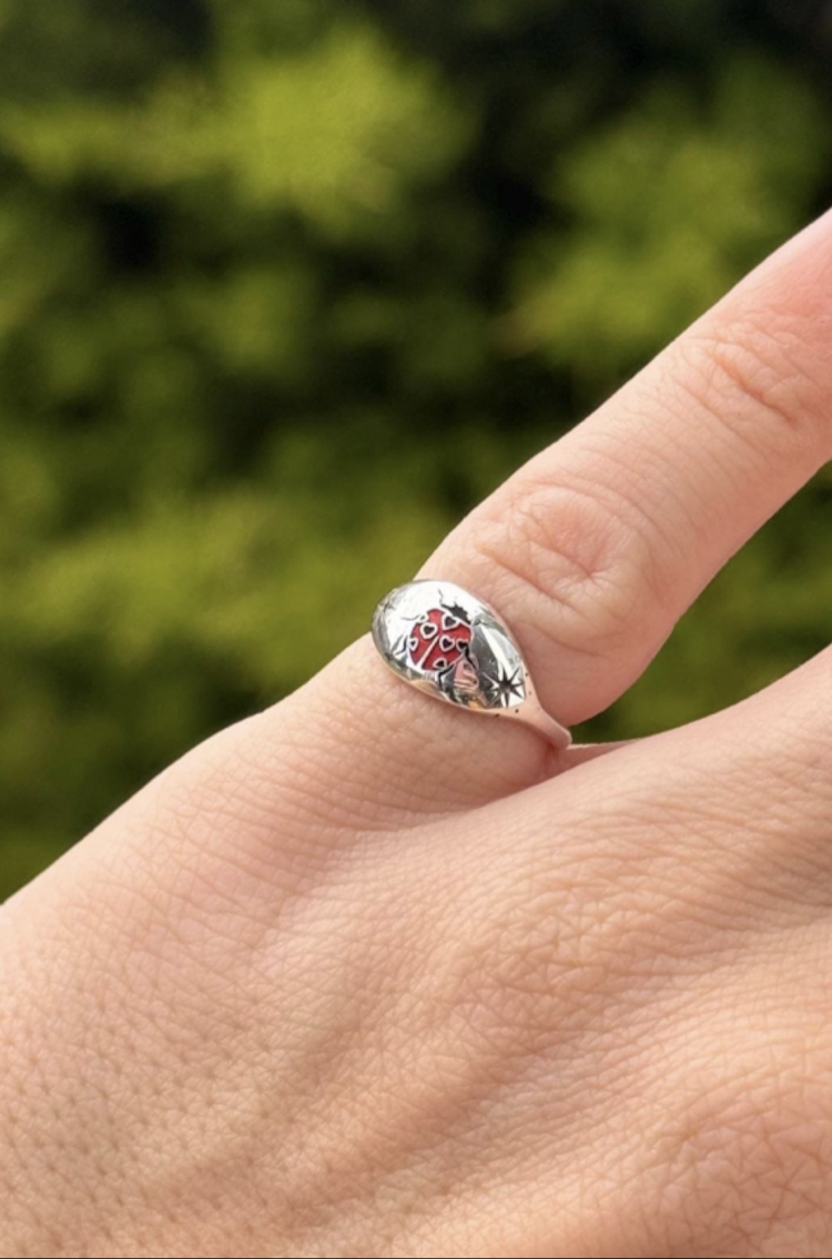 Ladybug yüzük