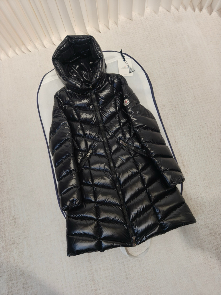 MONCLER MARUS – KADIN UZUN KAPÜŞONLU KAZ TÜYÜ MONT