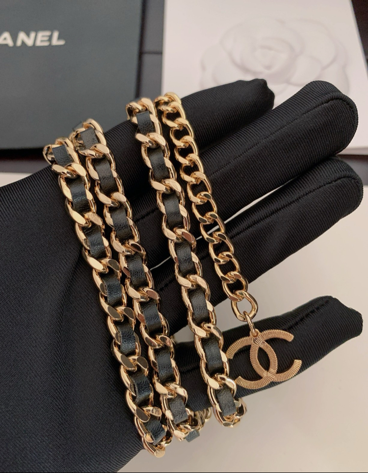 Chanel Kalp Detaylı Zincir Kemer
