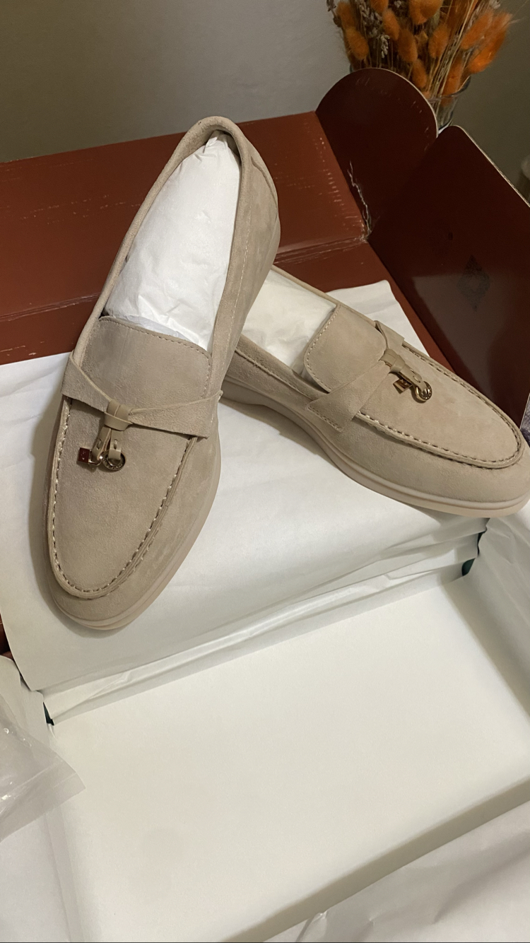 Süet Loafer Bayan Ayakkabı