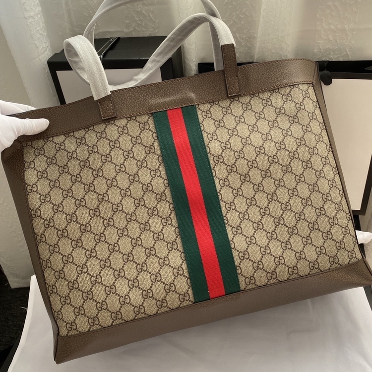 gucci ophidia gg supreme büyük tote çanta ve çıkarılabilir cüzdan