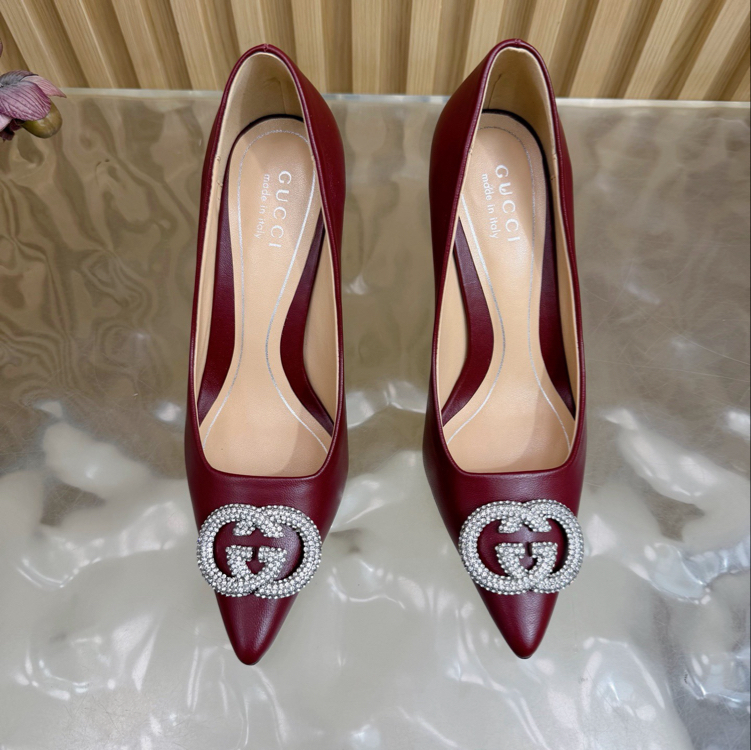 Gucci 8.5 cmlik taşlı Ayakkabı