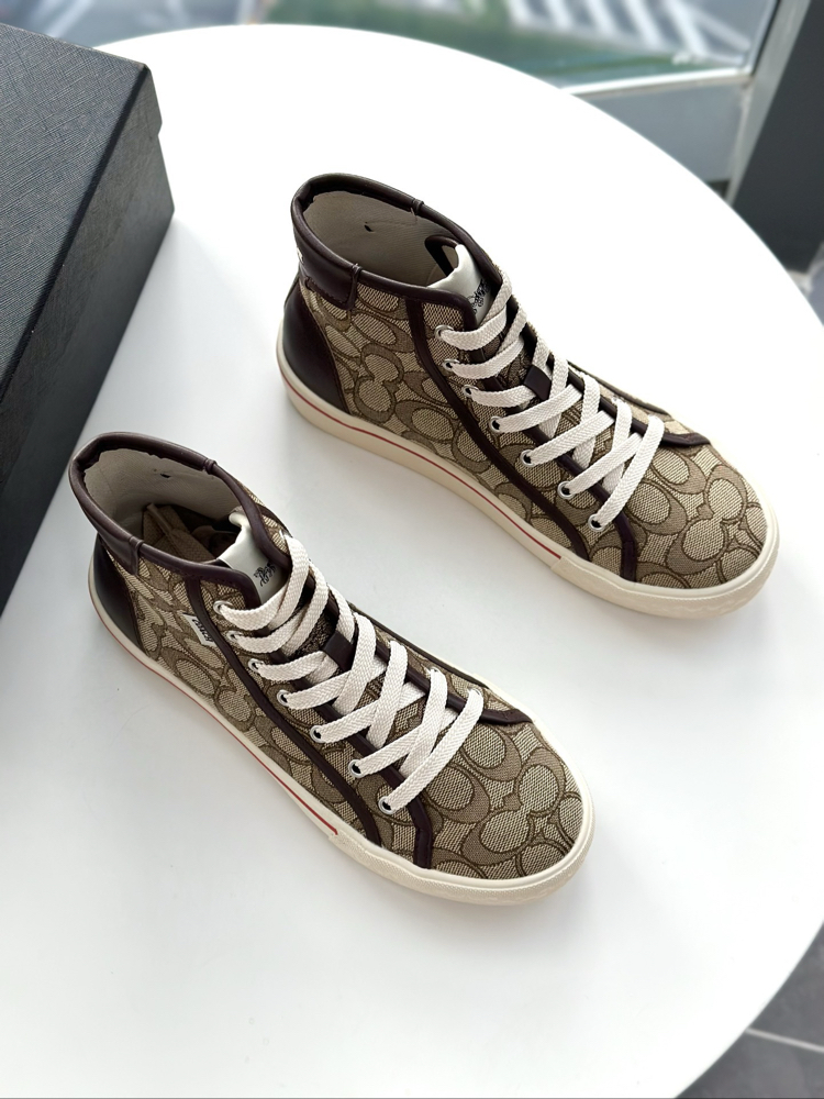  COACH Kadın Yüksek Bilek Sneakers ✨