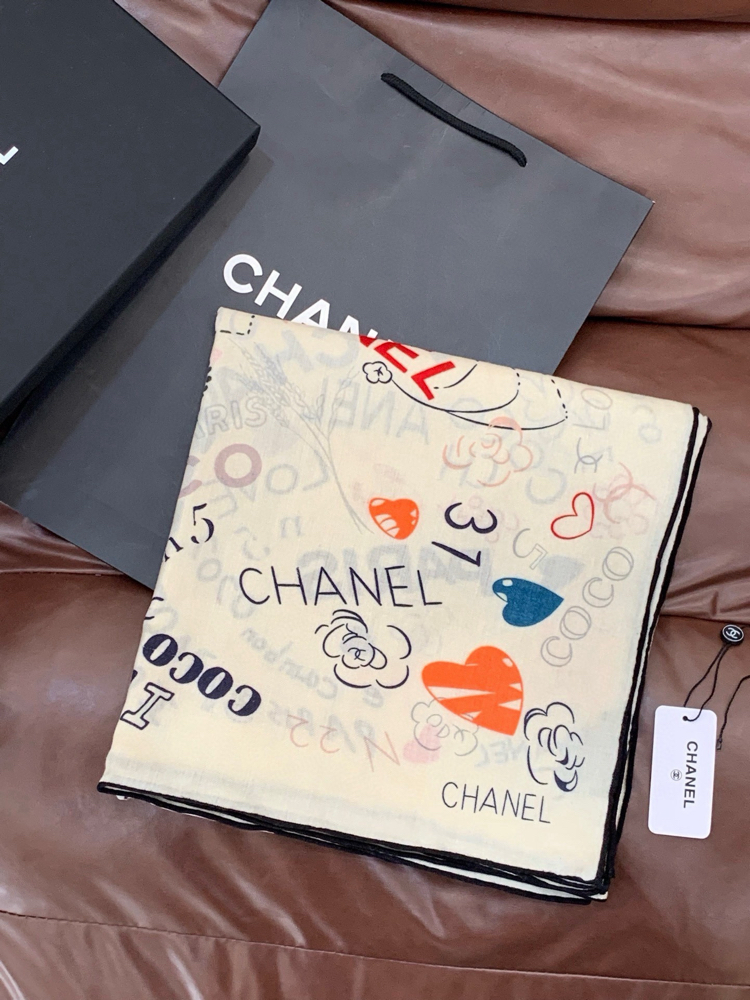 Chanel PREMİUM BİRİNCİ KALİTE LÜKS ŞAL 