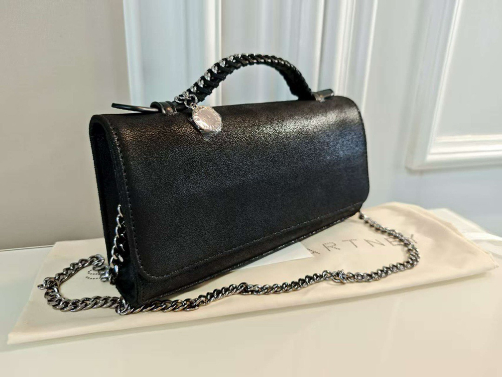 Falabella-Style Shaggy Deer Zincirli Çanta