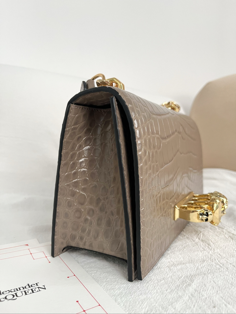 Alexander McQueen Jewelled Satchel Mini Omuz Çantası