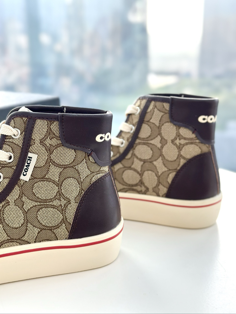  COACH Kadın Yüksek Bilek Sneakers ✨