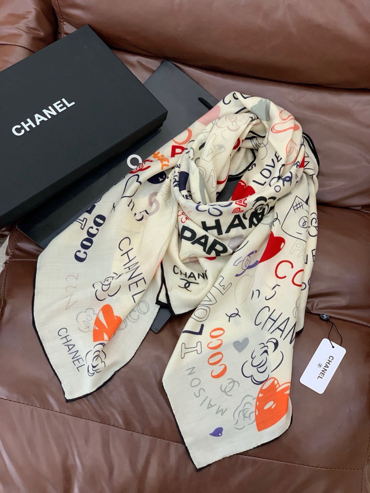 Chanel PREMİUM BİRİNCİ KALİTE LÜKS ŞAL 
