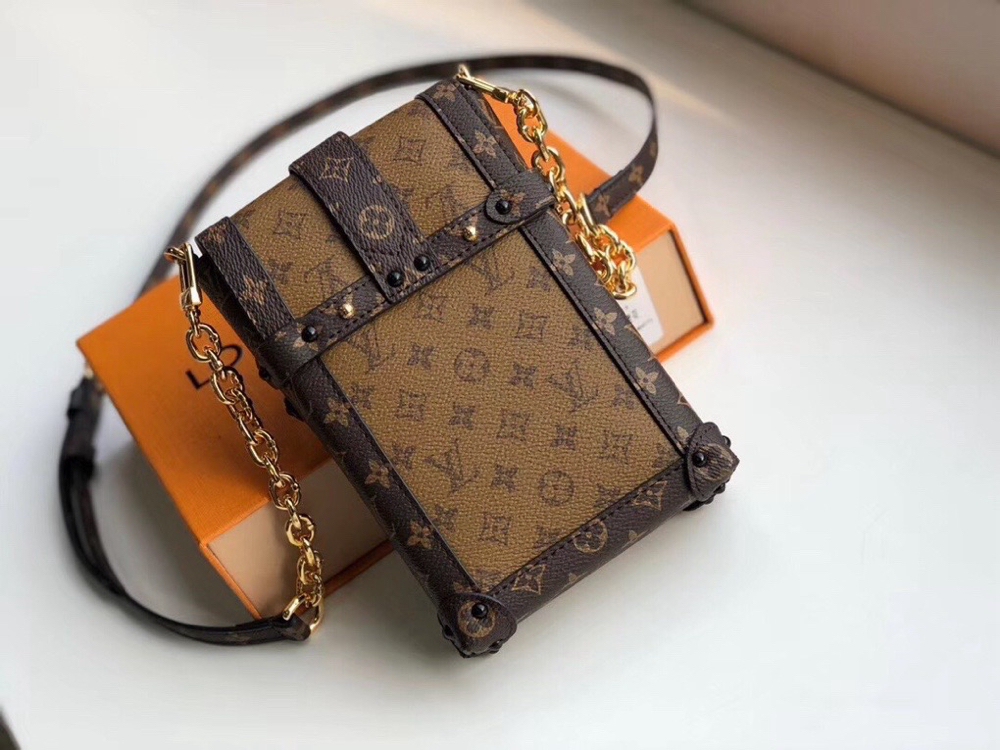 Louis Dikey Kutu Çanta Telefon Çantası