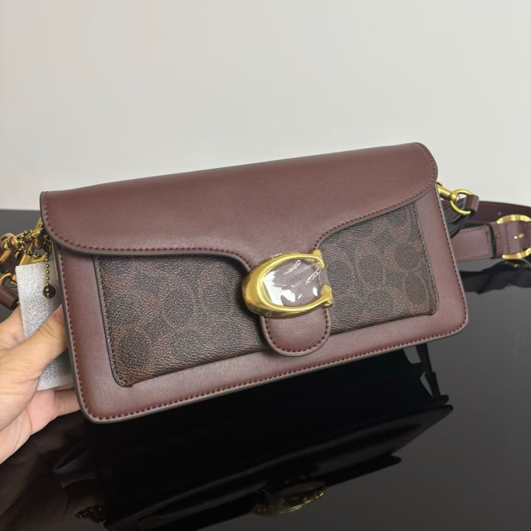 COACH KAHVERENGİ OMUZ & CROSSBODY ÇANTA