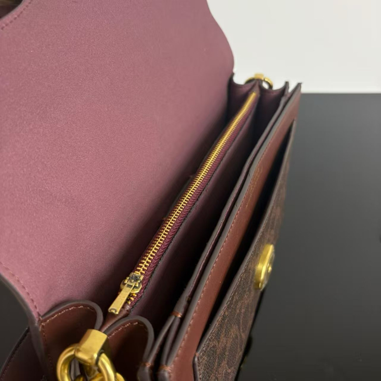 COACH KAHVERENGİ OMUZ & CROSSBODY ÇANTA