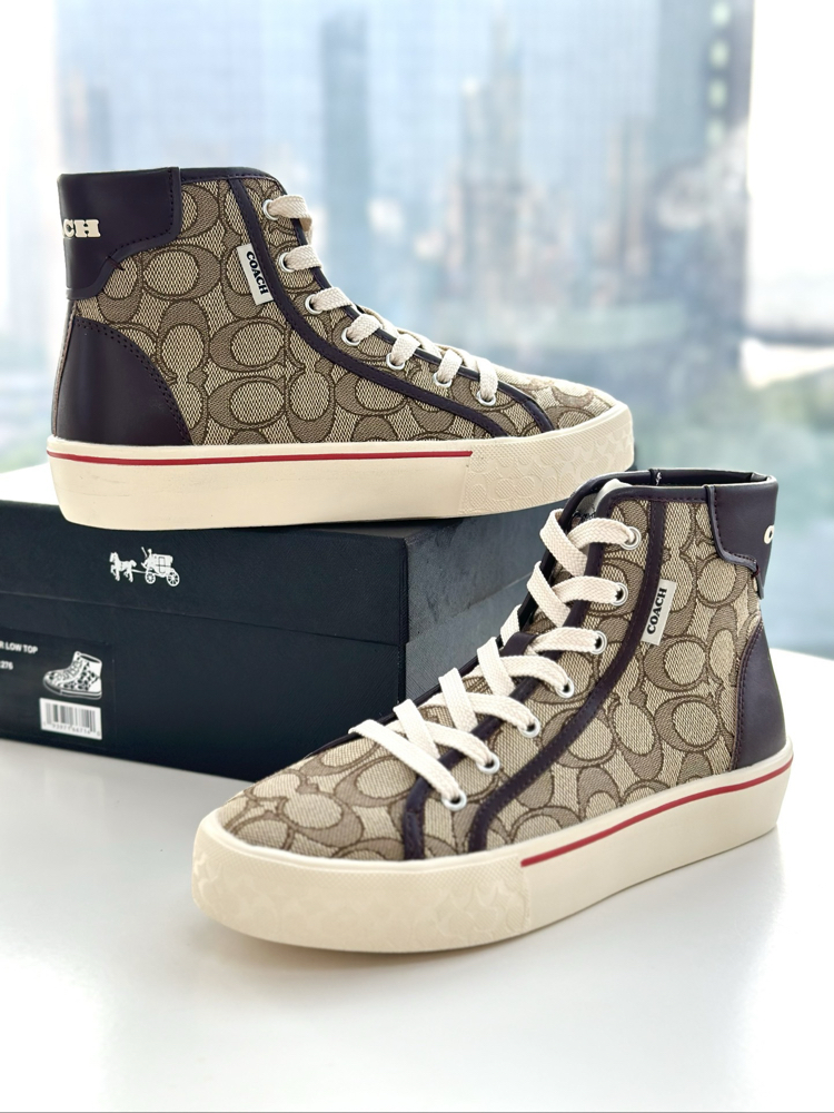  COACH Kadın Yüksek Bilek Sneakers ✨