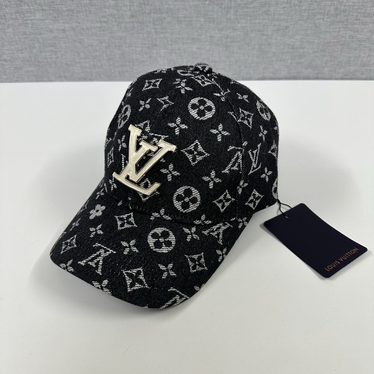 Louis Vuitton Denim Monogram Cap