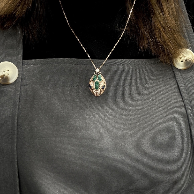 Ürün İsmi: Bulgari Serpenti Yılan Başlı Kolye