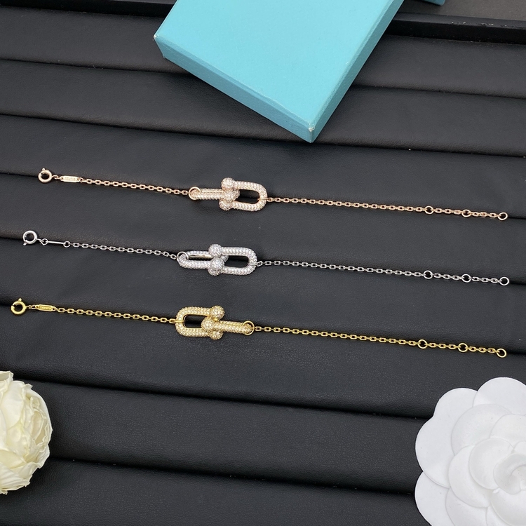 Tiffany esintili kilit figürlü bileklik