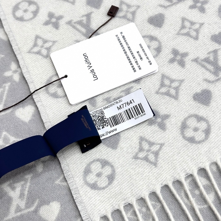 Louis Vuitton Monogram Desenli Şal/Fular