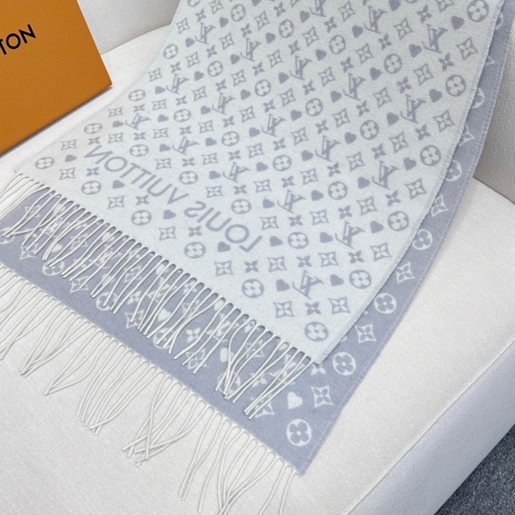 Louis Vuitton Monogram Desenli Şal/Fular