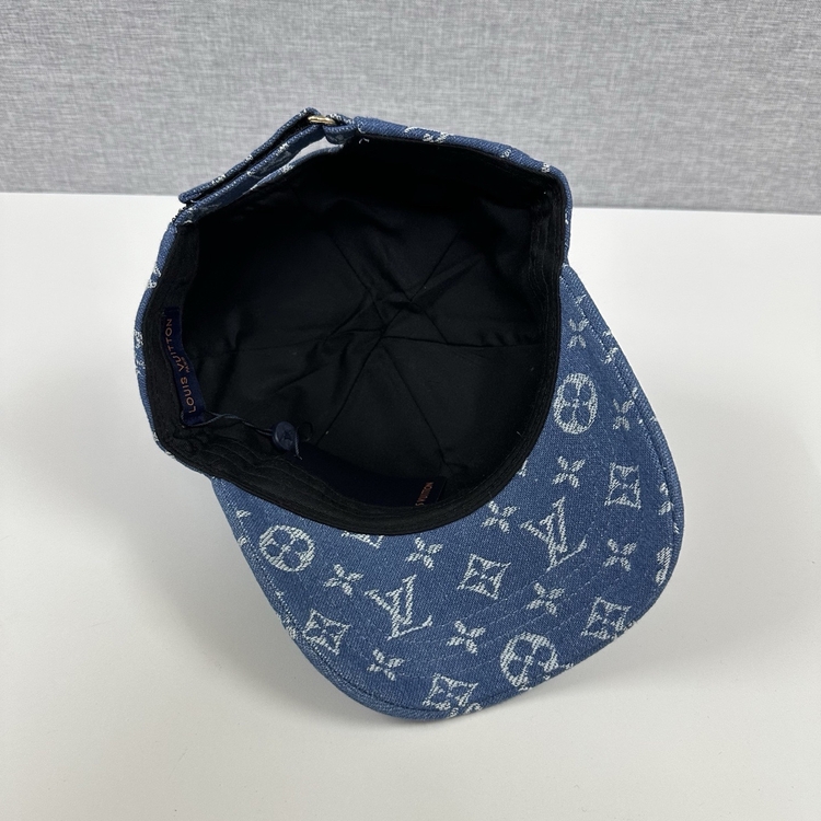 Louis Vuitton Denim Monogram Cap