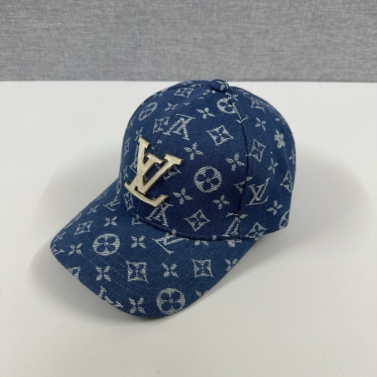Louis Vuitton Denim Monogram Cap