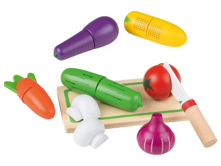 Kesme Tahtalı Ahşap Set