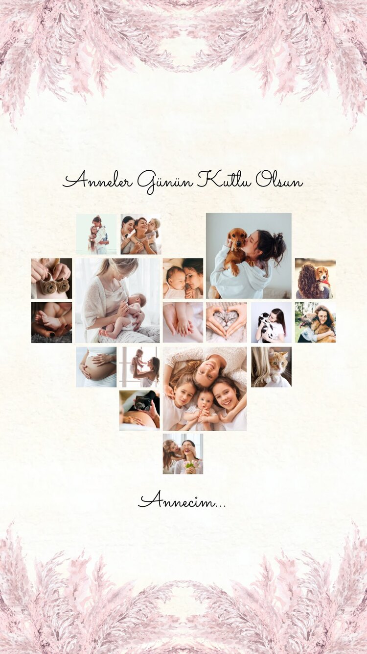Anneler Günü Posteri ( ÇERÇEVESİZ )