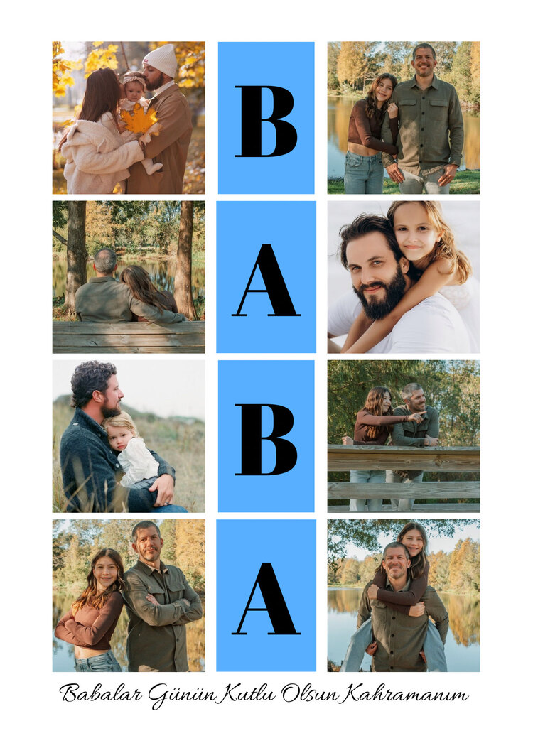 Baba Posteri 1 ( ÇERÇEVESİZ ) 