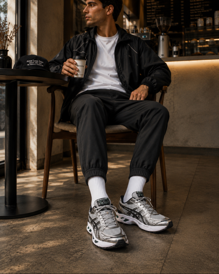 GEL KAYANO 14 SİLVER WHİTE BLACK