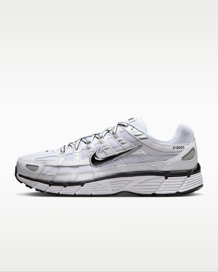NIKE P-6000 WHİTE BLACK