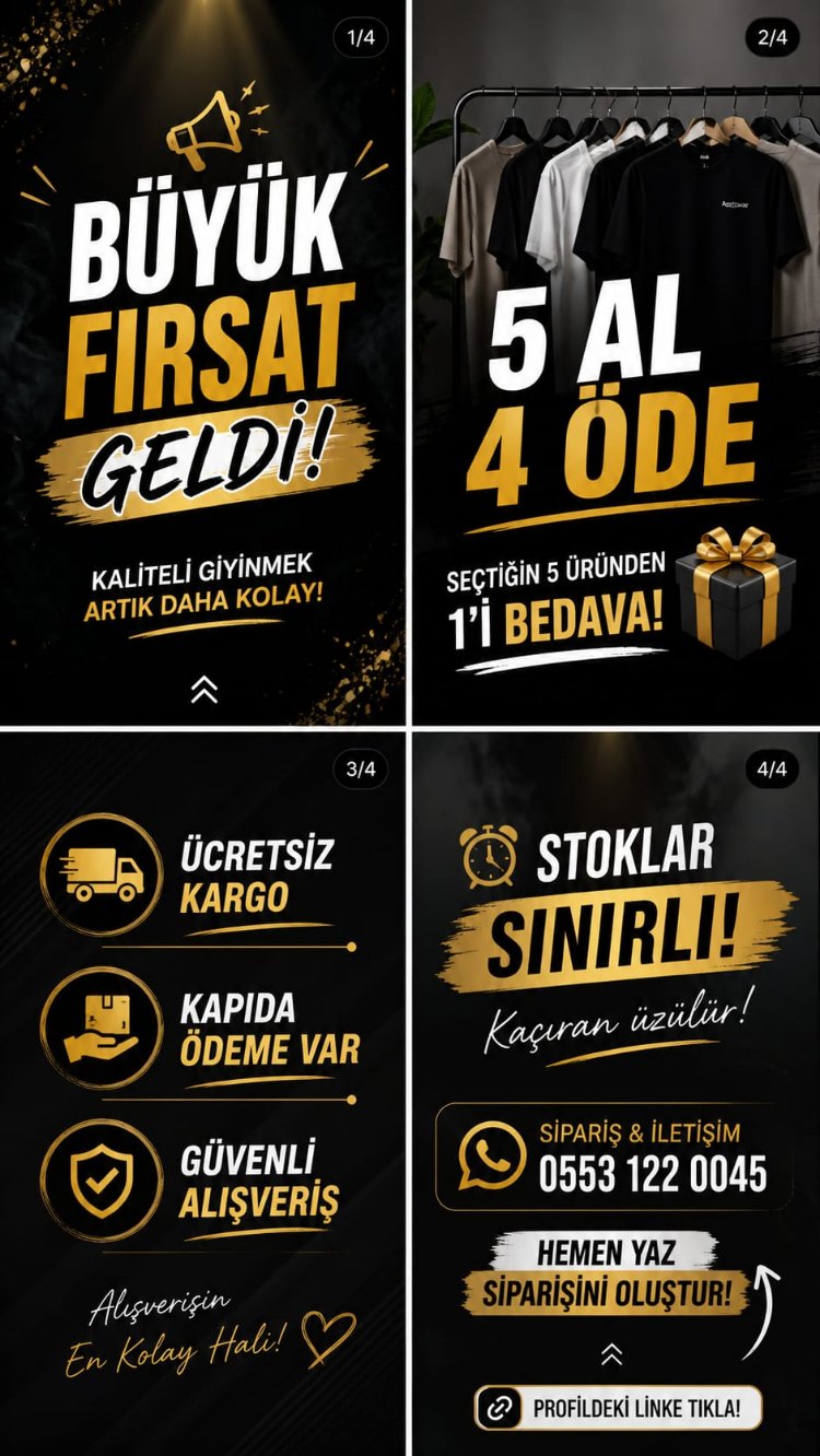 TÜM ÜRÜNLERDE GEÇERLİDİR