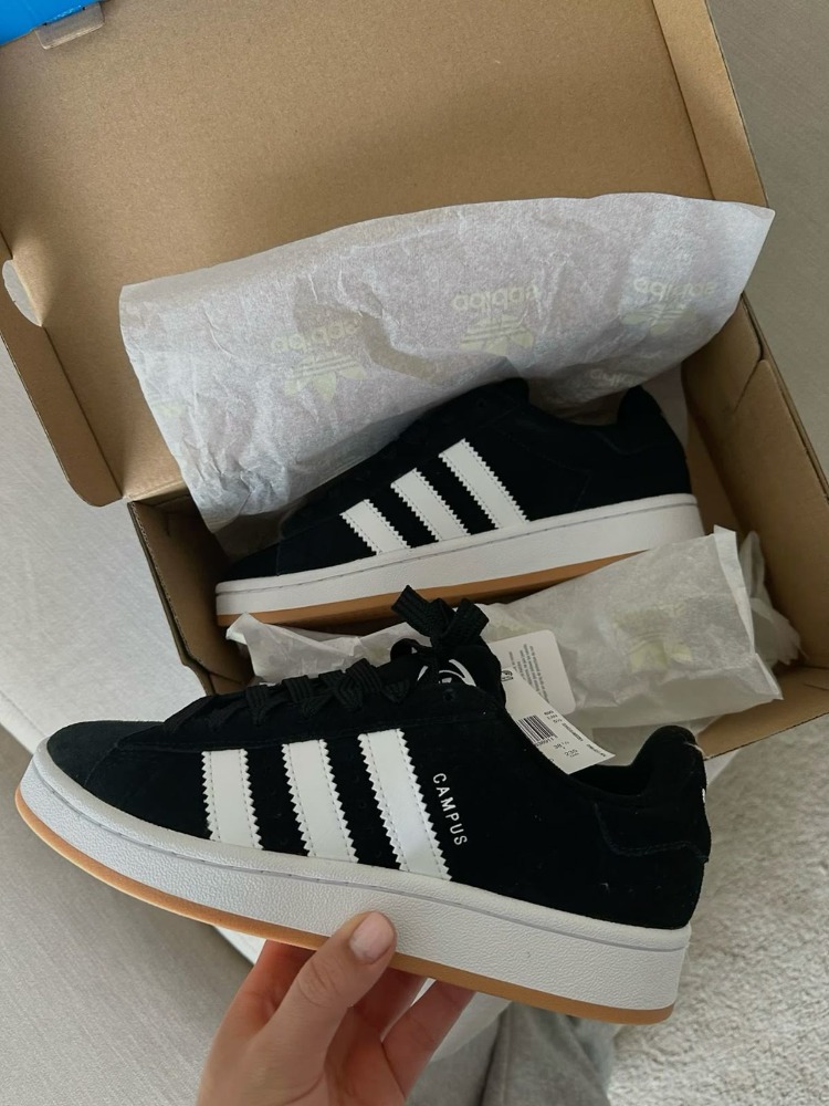 ADİDAS CAMPUS OOS BLACK WHİTE