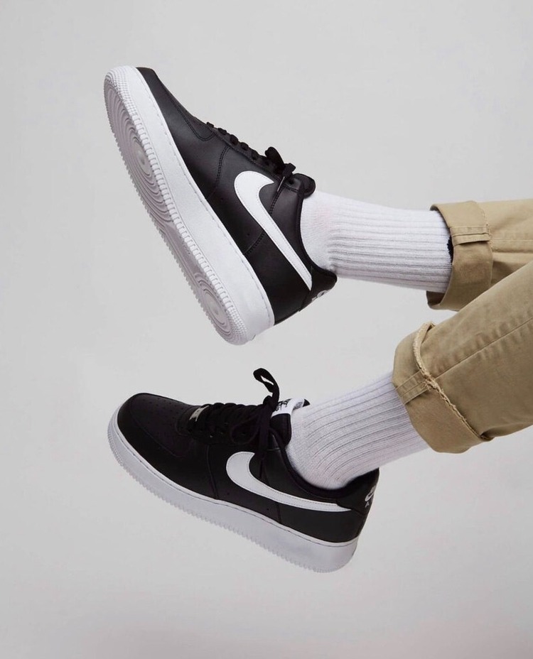 NİKE AİR FORCE 1 LOW BLACK WHİTE